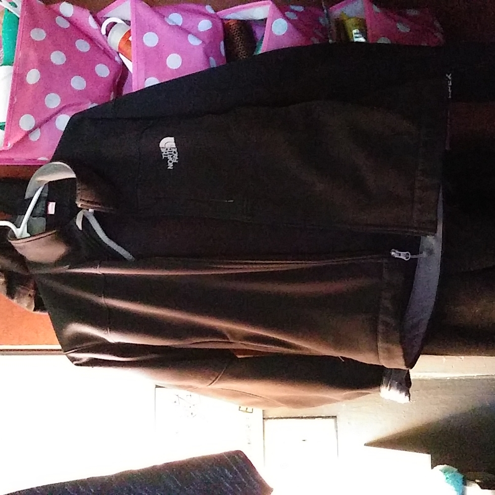 Women's Black North Face Jacket (M or L)